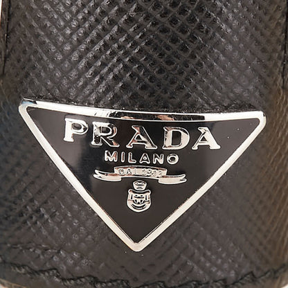 Prada Gold Black Key Rings