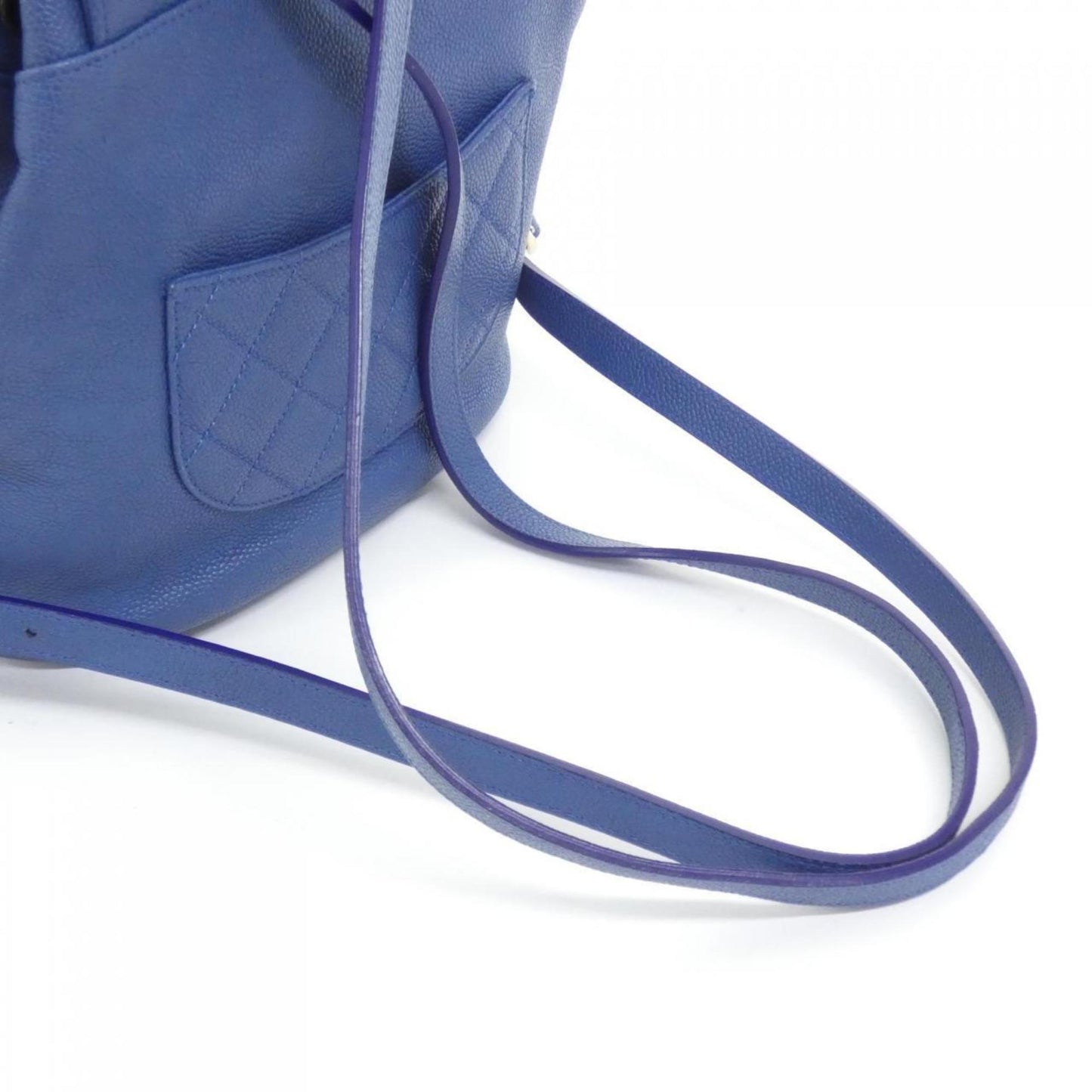 Chanel Calfskin Blue Backpacks
