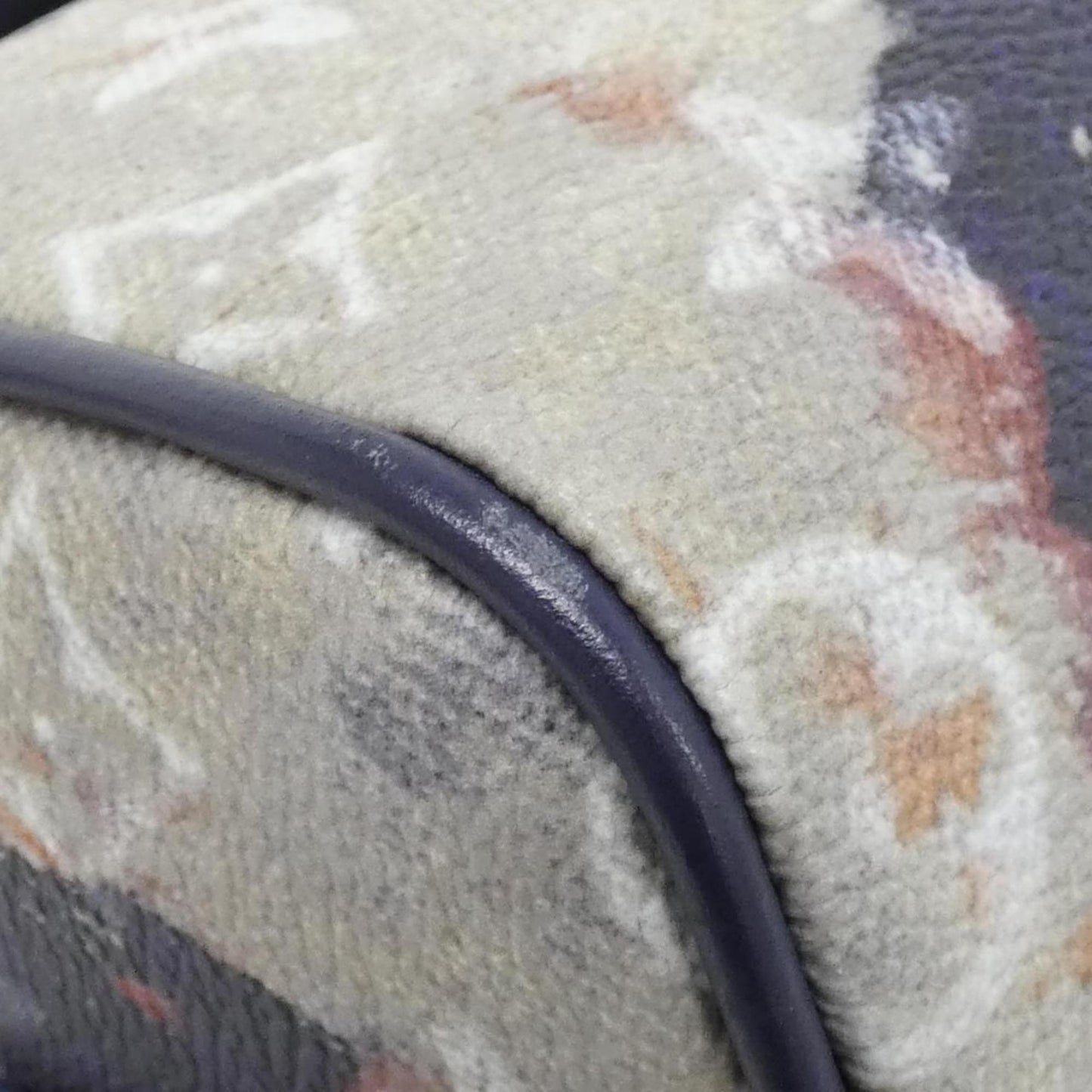 Louis Vuitton Coated Canvas Red Travel Bags
