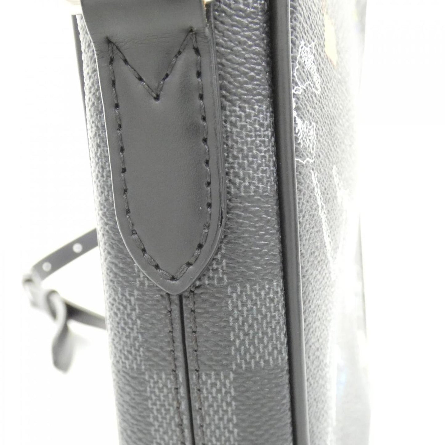 Louis Vuitton Coated Canvas Gray Shoulder Bags