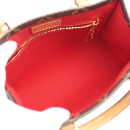Louis Vuitton Coated Canvas Brown Handbags