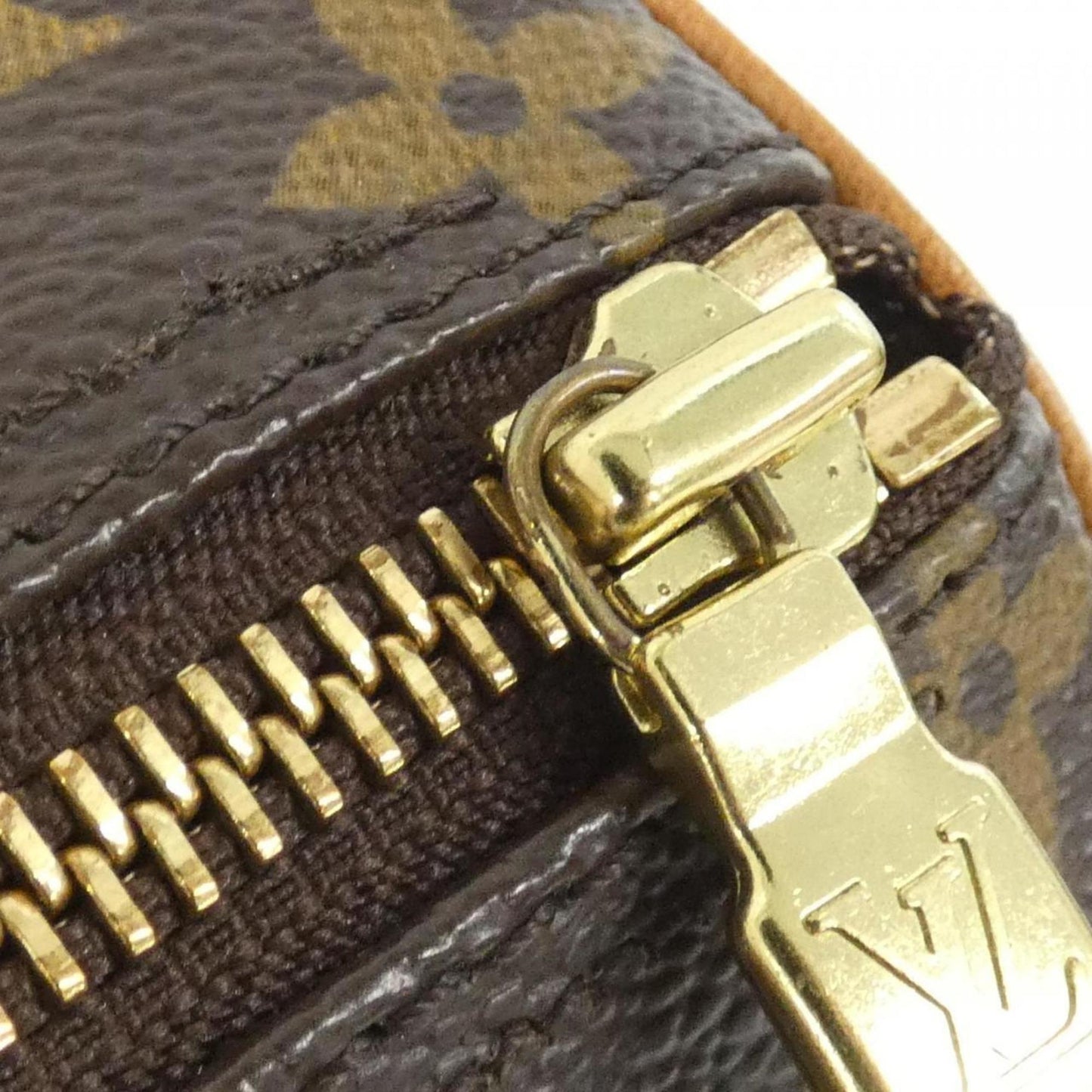 Louis Vuitton Coated Canvas Brown Handbags