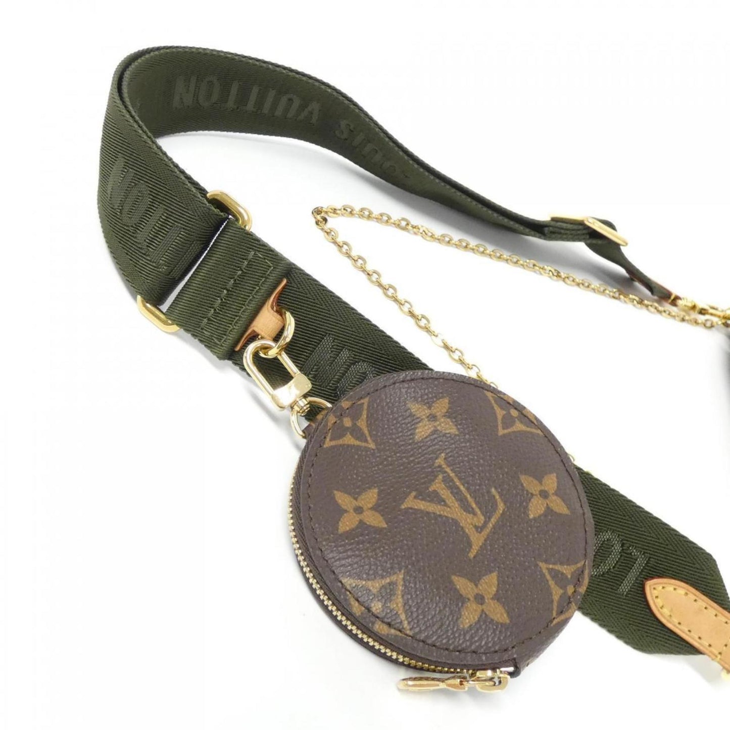 Louis Vuitton Monogram Canvas Green Shoulder Bags