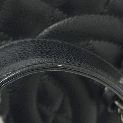 Chanel Calfskin Black Handbags