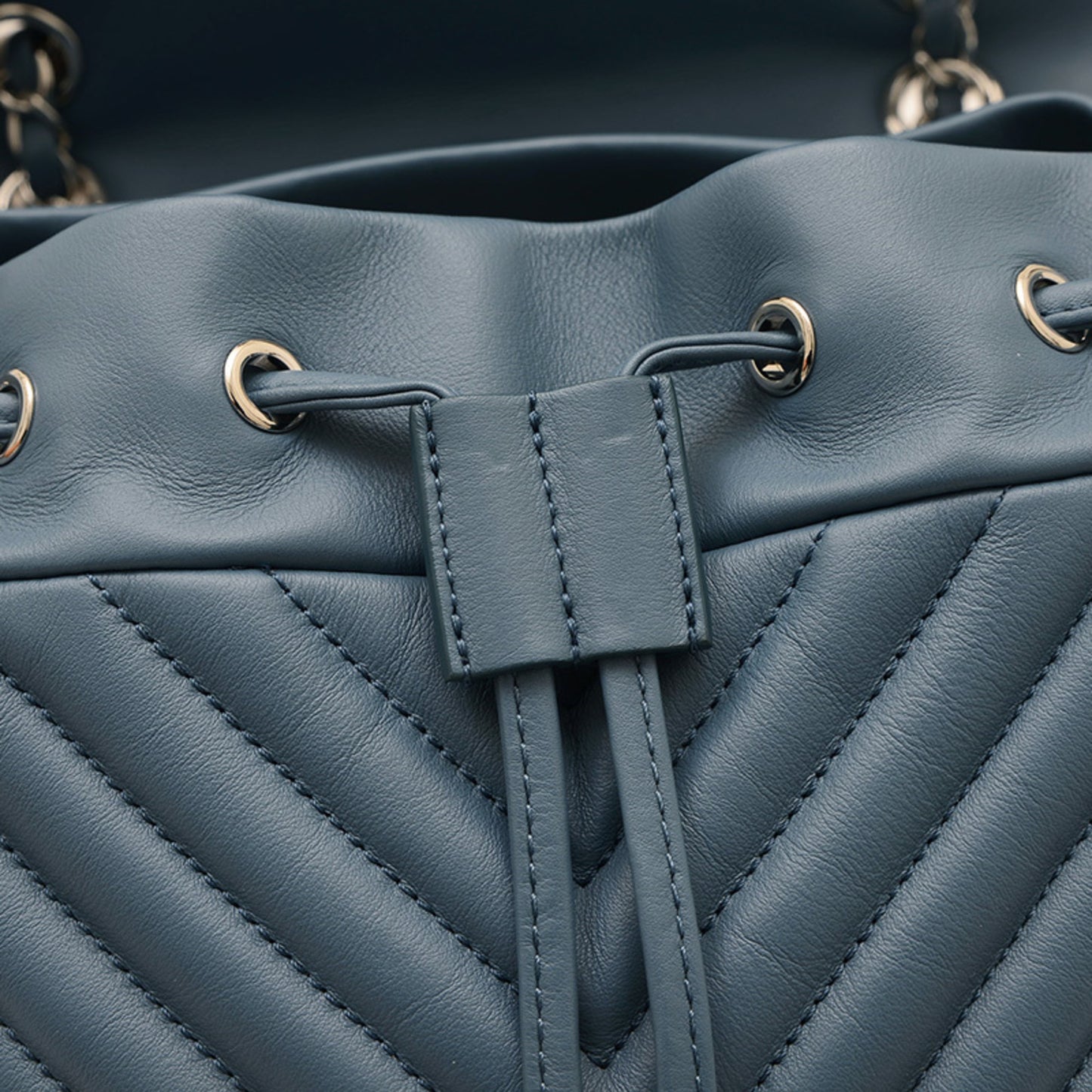 Chanel Others Blue Backpacks