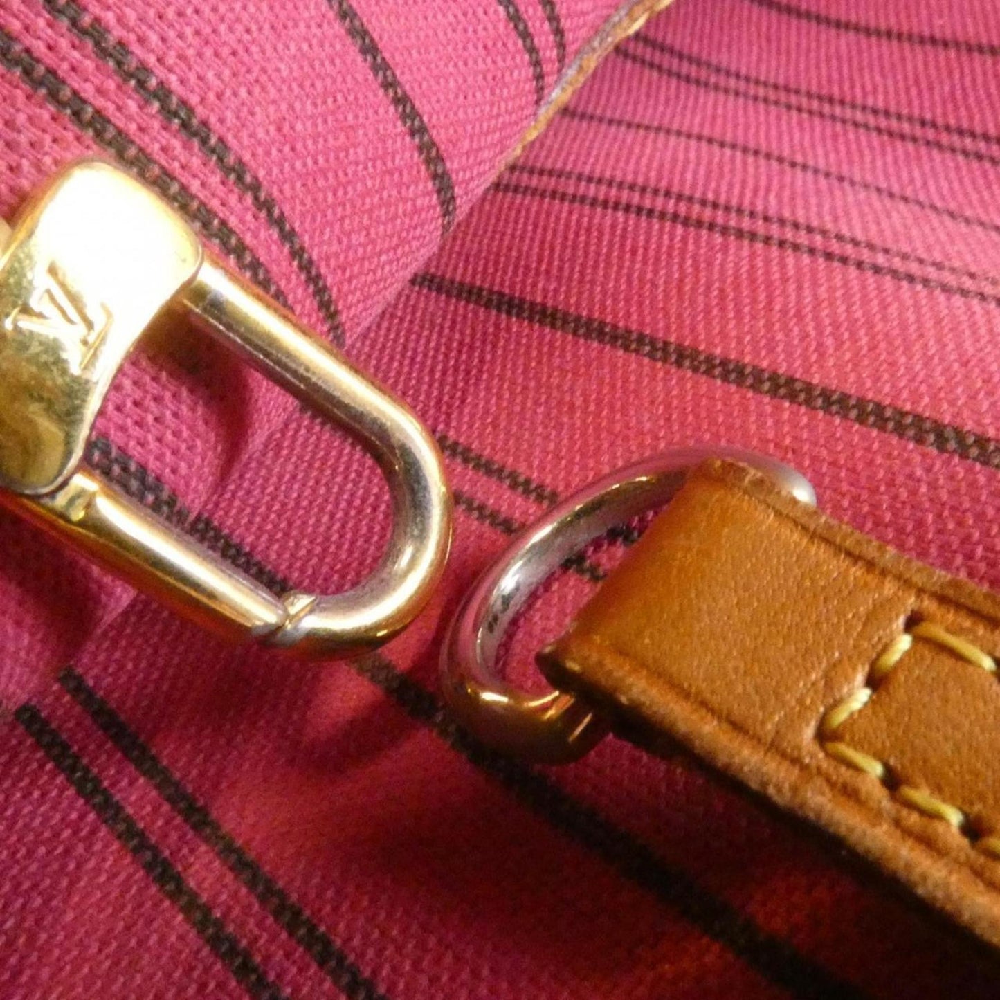 Louis Vuitton Coated Canvas Brown Handbags
