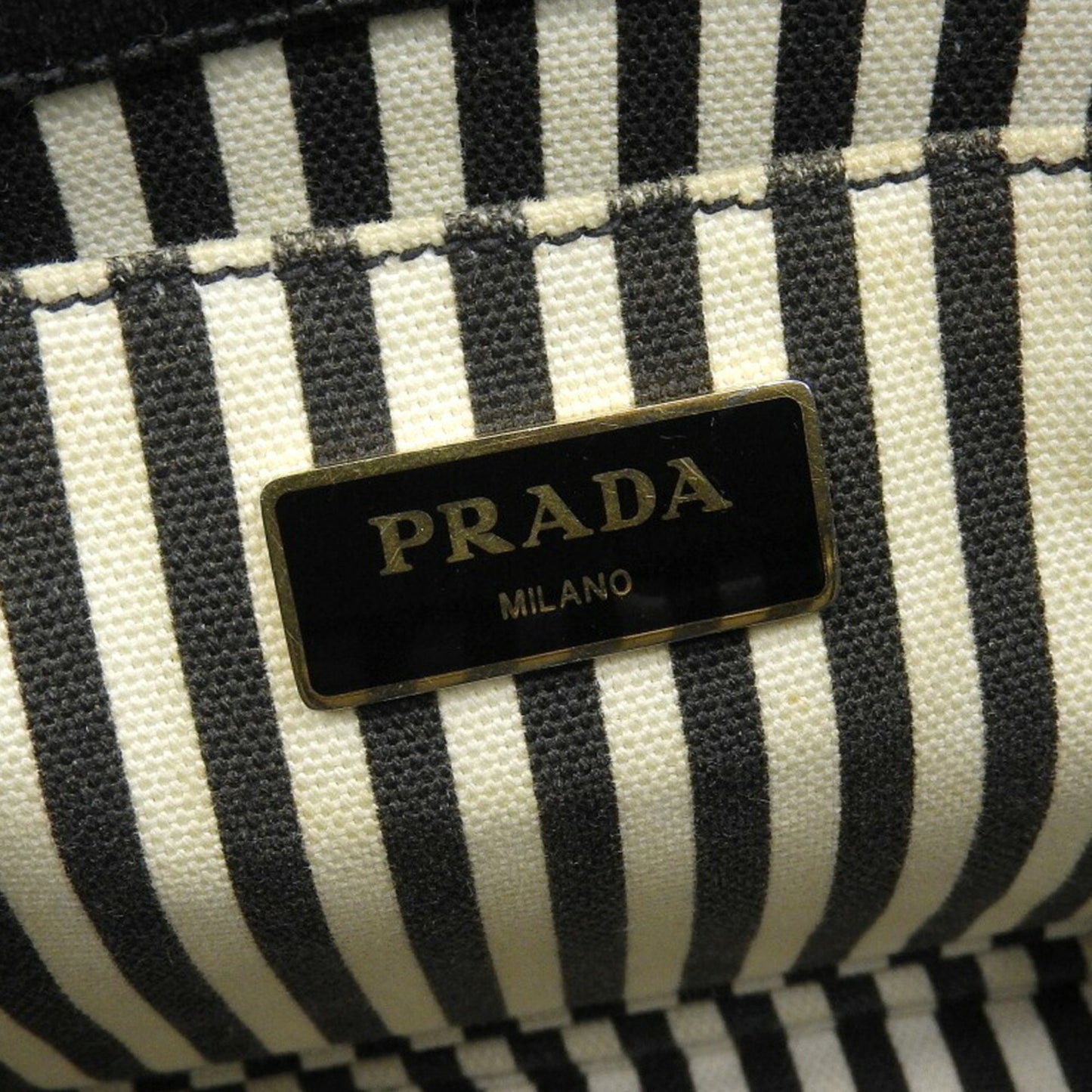 Prada Canvas Black Handbags