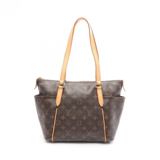 Louis Vuitton Coated Canvas Brown Tote Bags