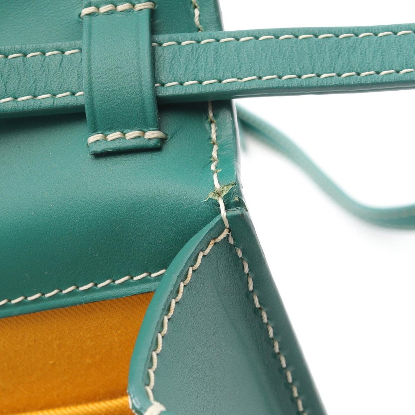 Goyard Coated Canvas Green Clutch Bags