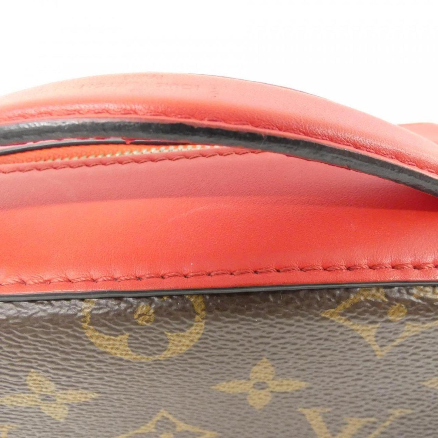 Louis Vuitton Coated Canvas Red Shoulder Bags