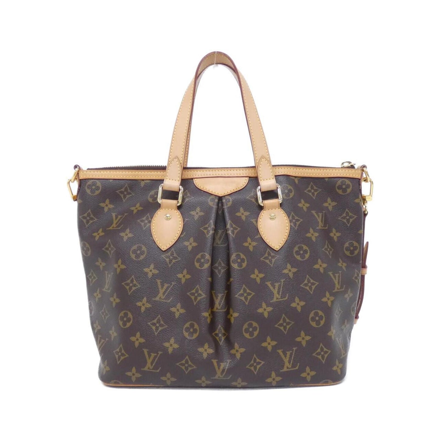 Louis Vuitton Coated Canvas Brown Handbags