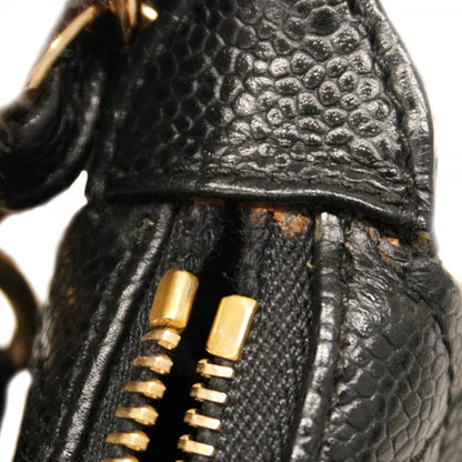 Chanel Calfskin Black Shoulder Bags