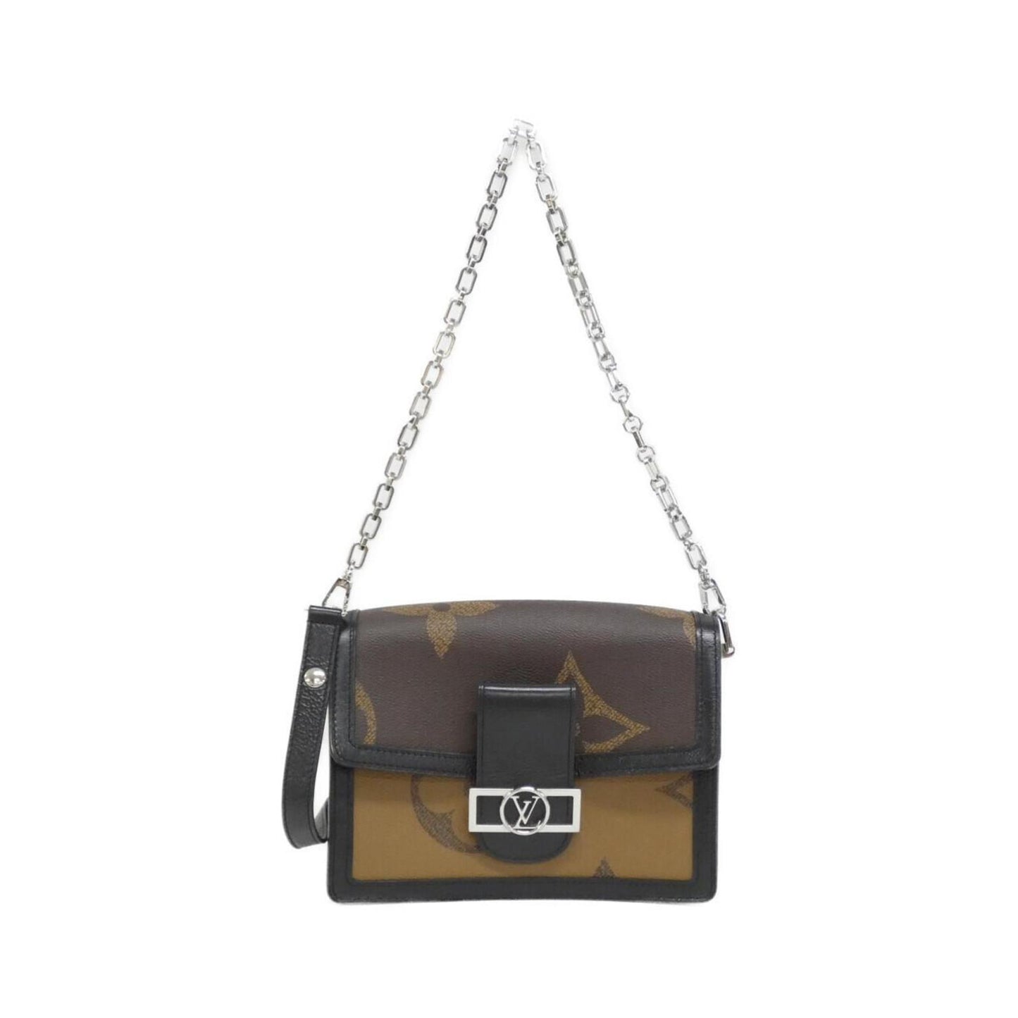 Louis Vuitton Coated Canvas Black Shoulder Bags