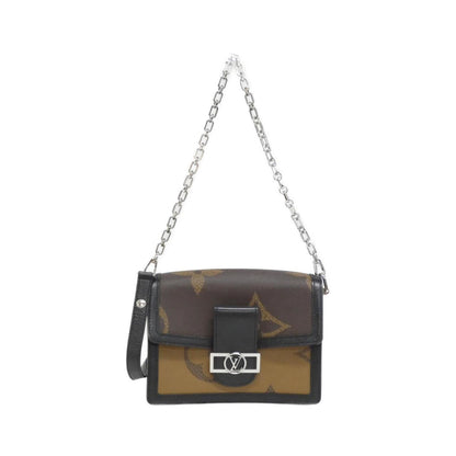 Louis Vuitton Coated Canvas Black Shoulder Bags