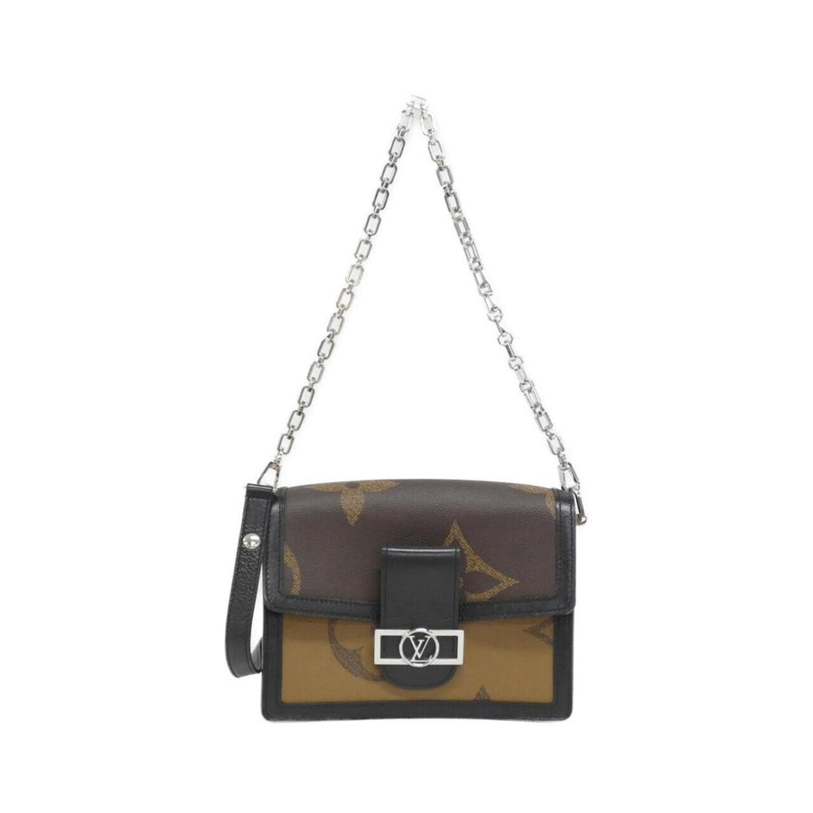 Louis Vuitton Coated Canvas Black Shoulder Bags