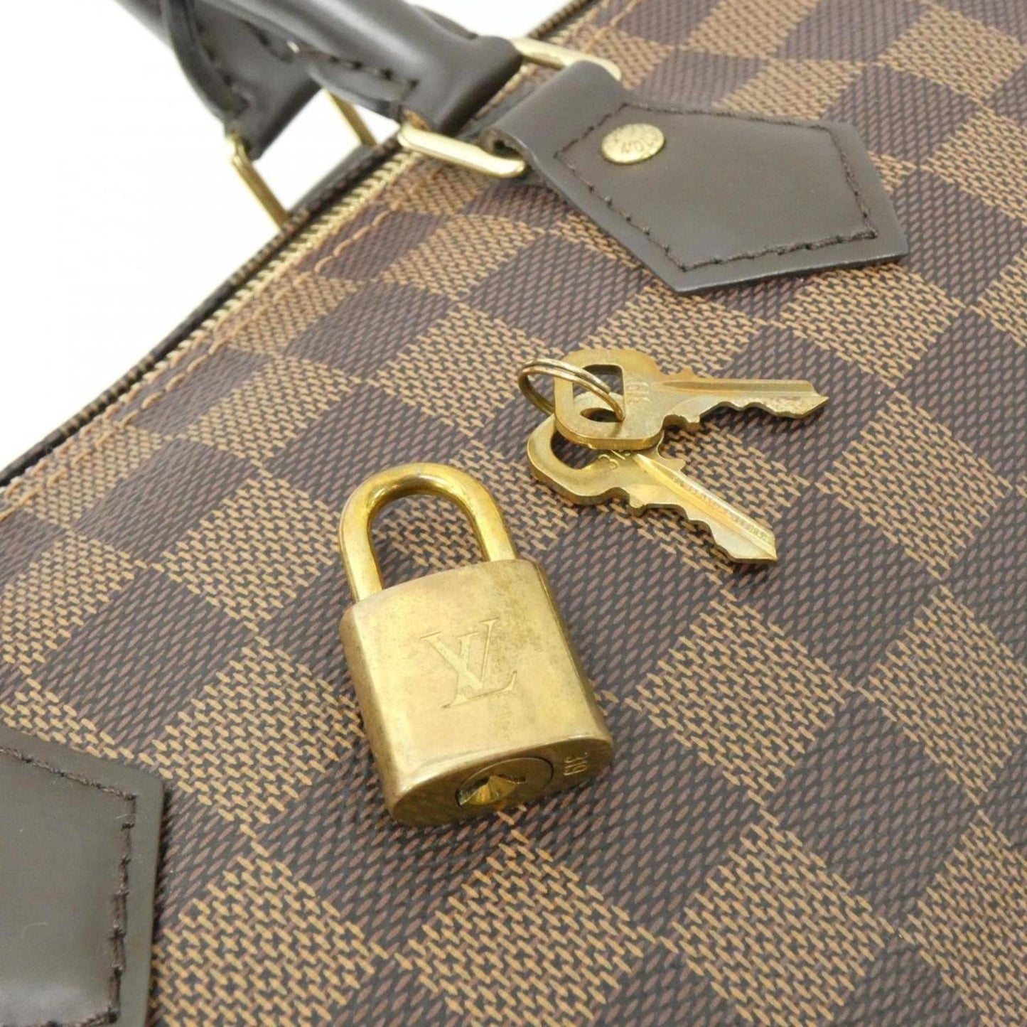 Louis Vuitton Coated Canvas Brown Travel Bags