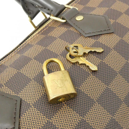 Louis Vuitton Coated Canvas Brown Travel Bags