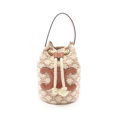 Celine Canvas Brown Handbags