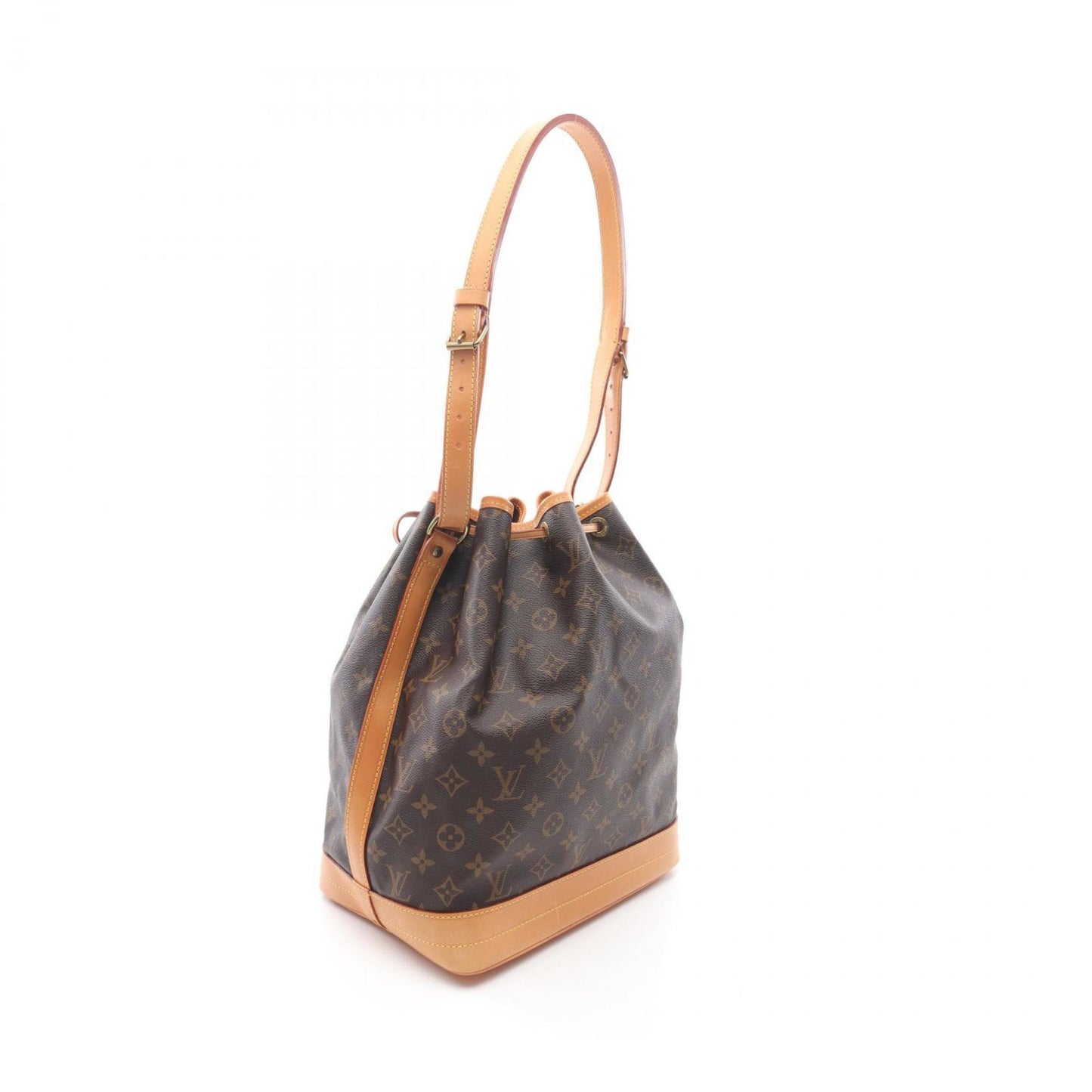 Louis Vuitton Coated Canvas Brown Shoulder Bags