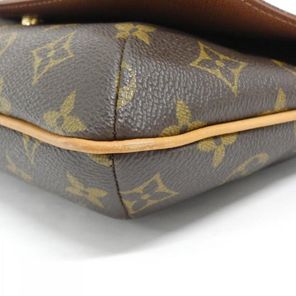 Louis Vuitton Coated Canvas Brown Shoulder Bags