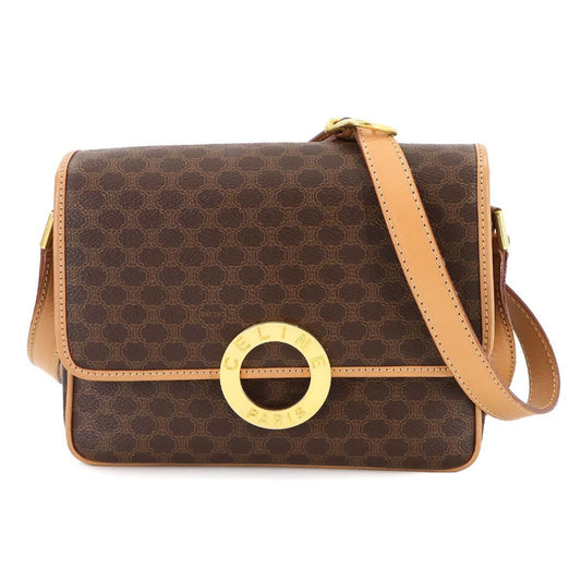 Celine Pvc Brown Shoulder Bags