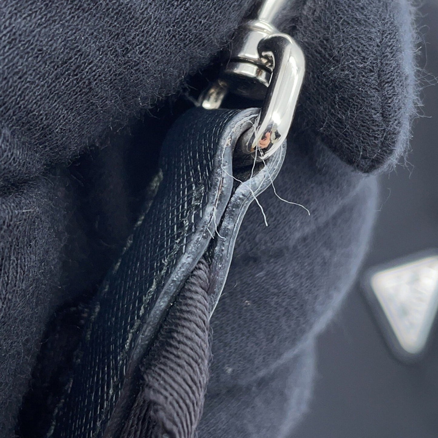 Prada Nylon Black Shoulder Bags