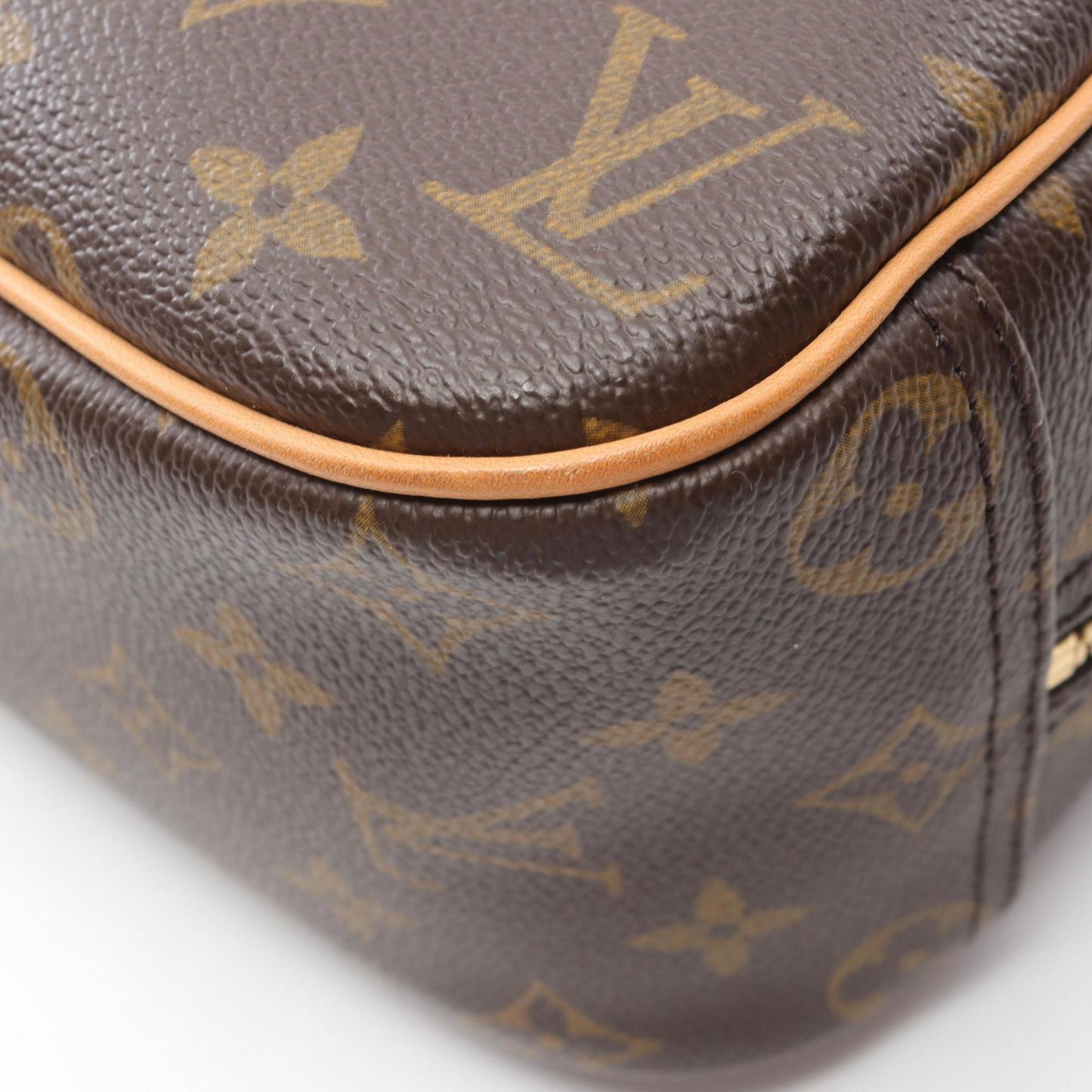 Louis Vuitton Coated Canvas Brown Handbags