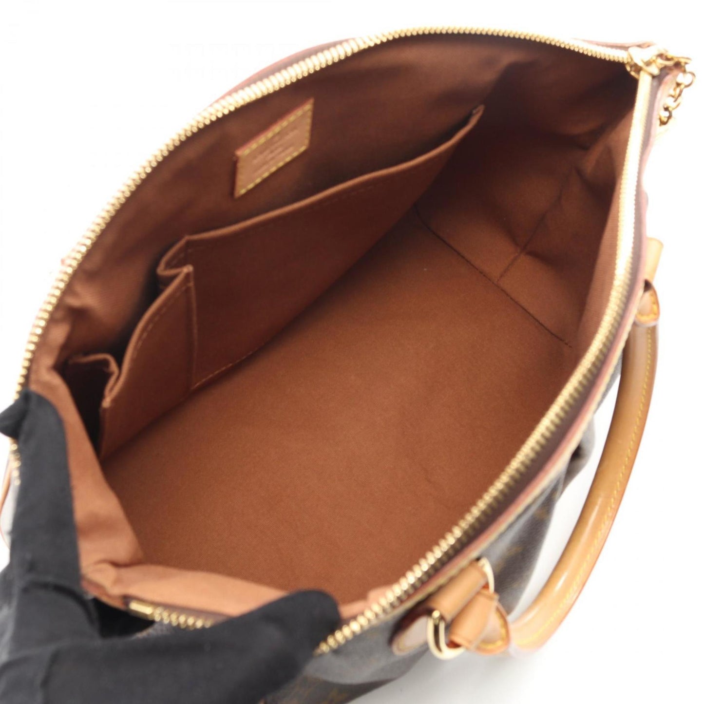 Louis Vuitton Coated Canvas Brown Handbags