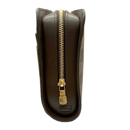 Louis Vuitton Monogram Canvas Brown Clutch Bags