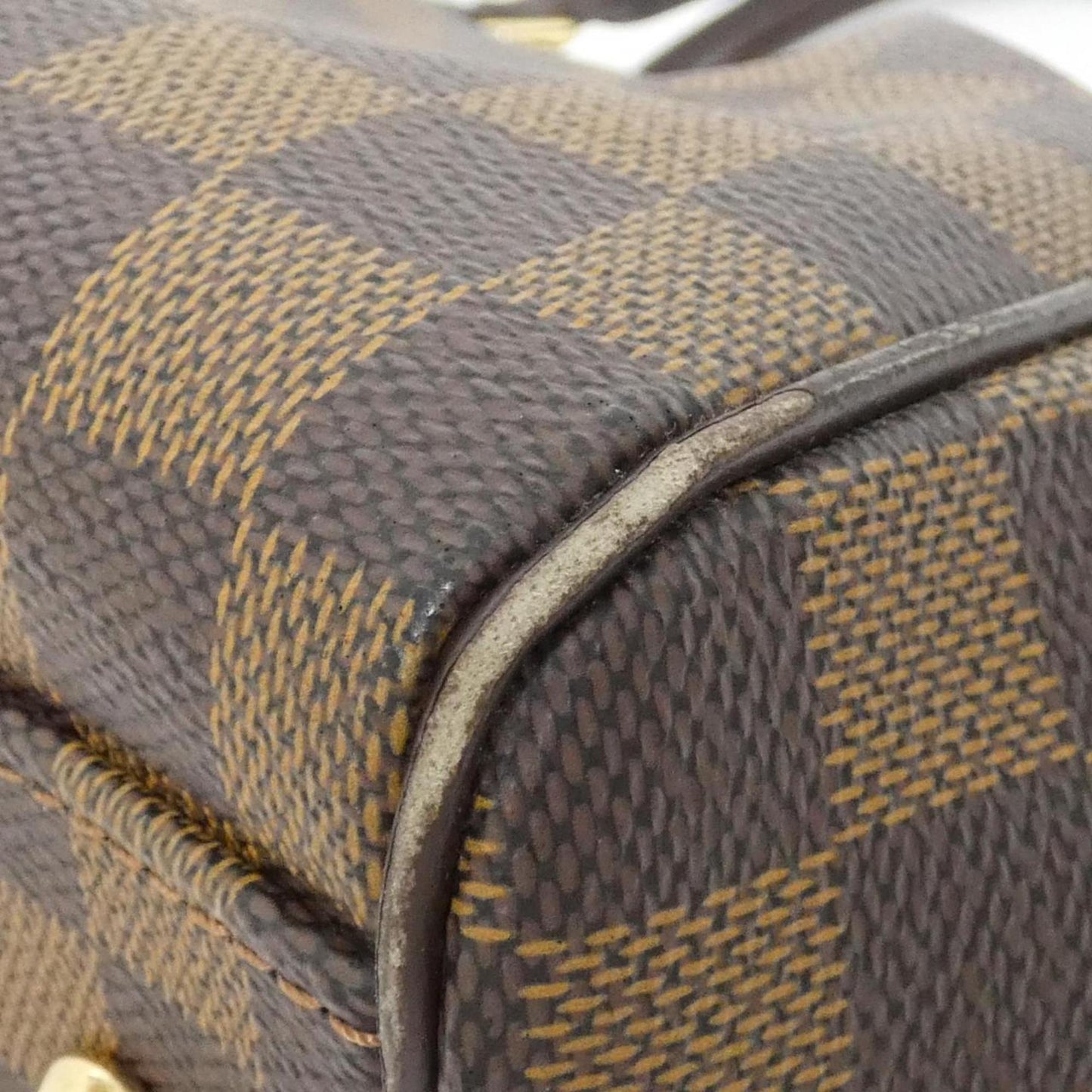 Louis Vuitton Coated Canvas Brown Handbags