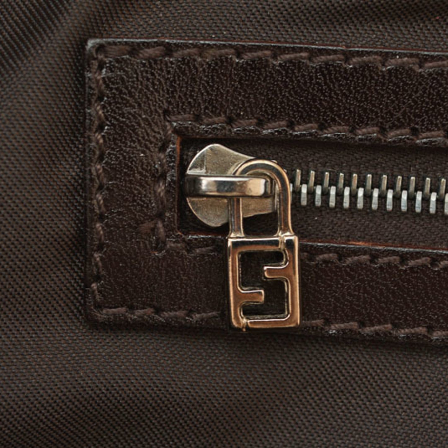 Fendi Canvas Brown Tote Bags