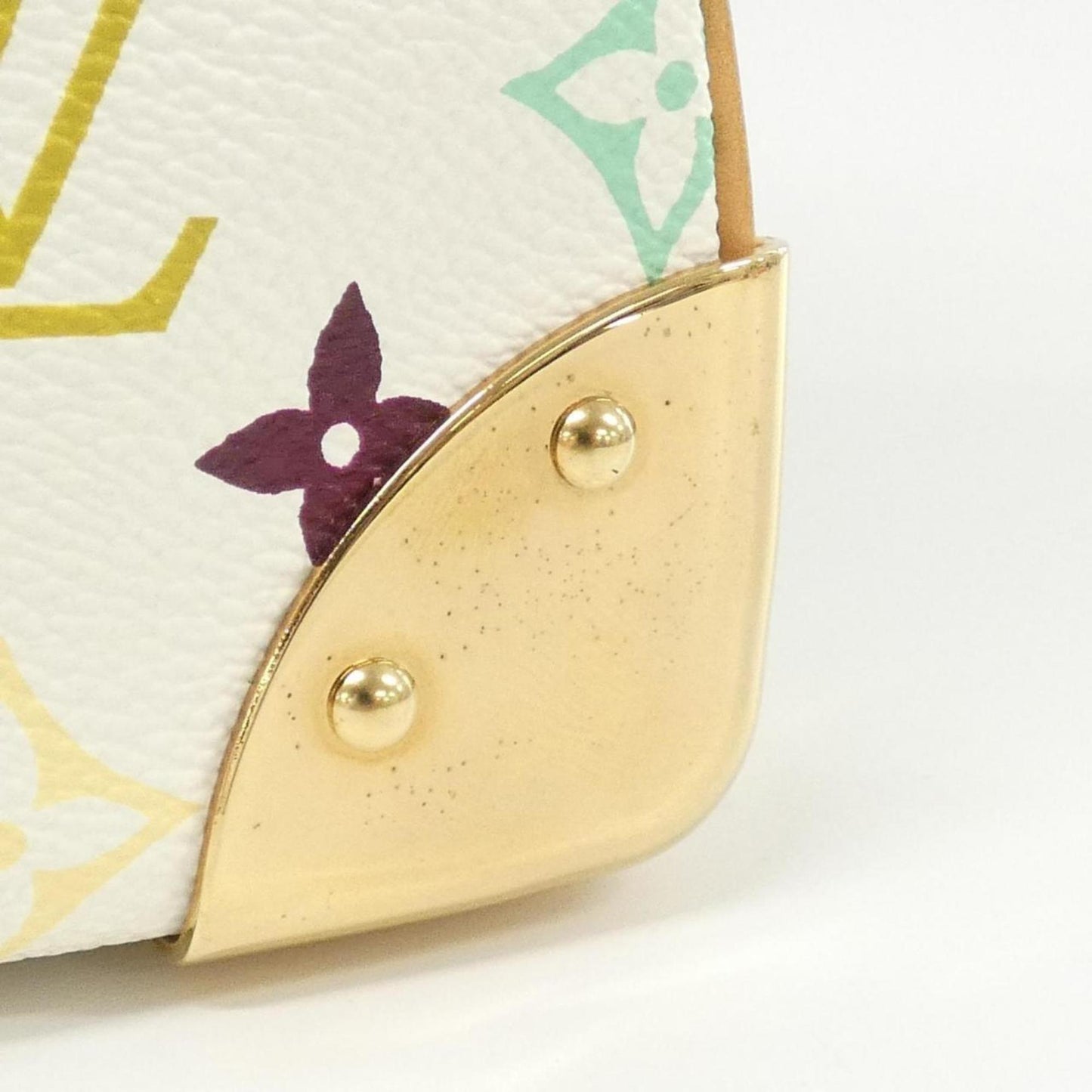 Louis Vuitton Coated Canvas White Shoulder Bags