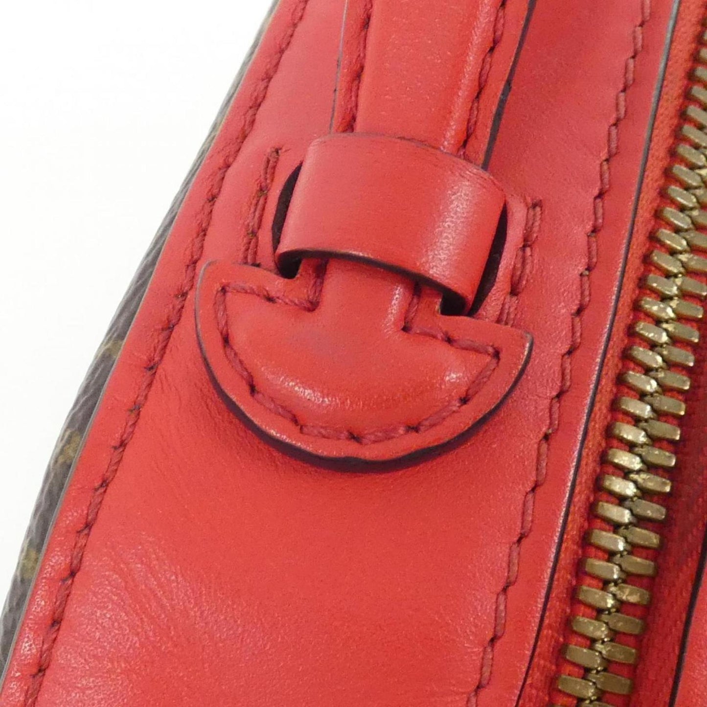 Louis Vuitton Coated Canvas Red Shoulder Bags