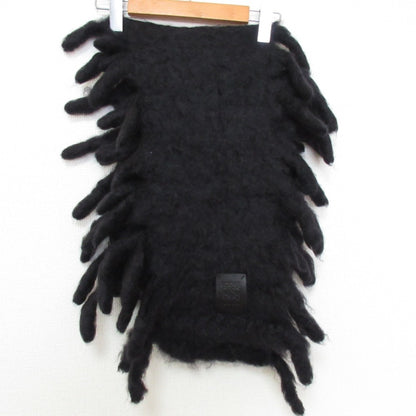 Loewe Wool Black Scarves