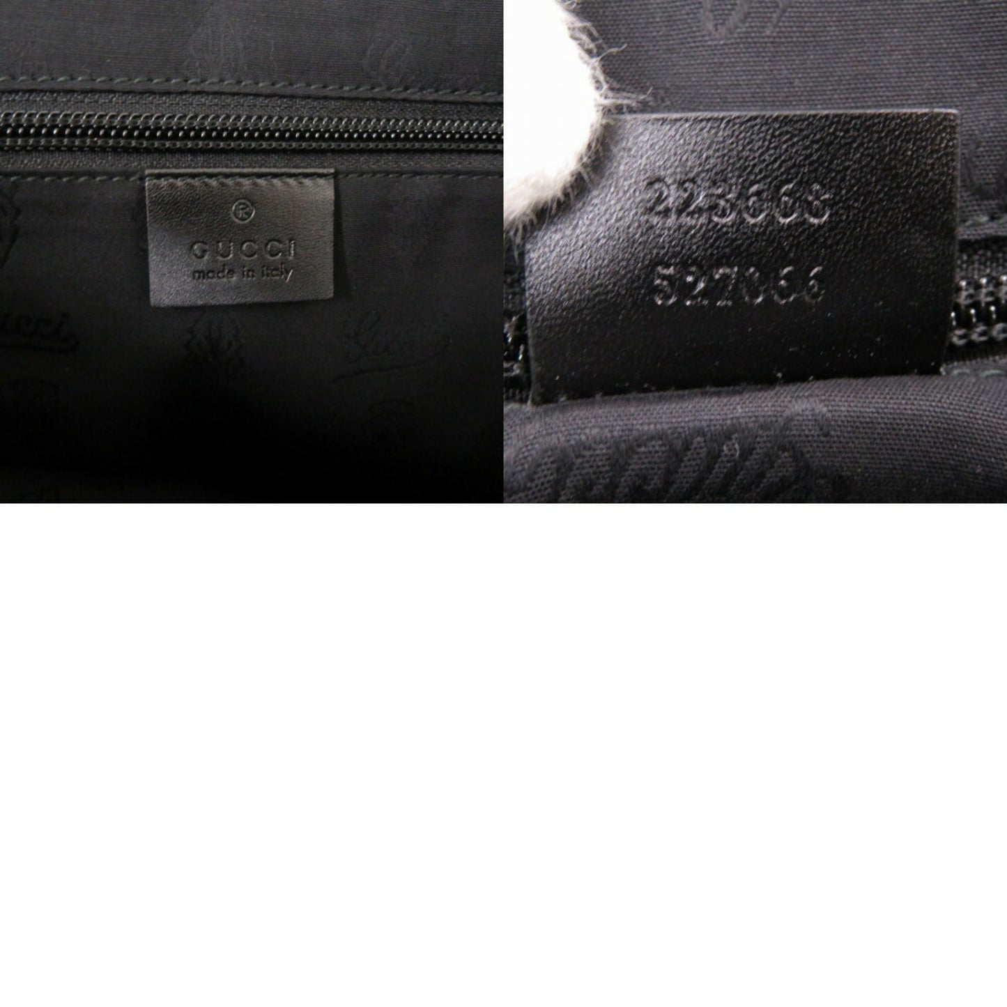 Gucci Pvc Black Tote Bags
