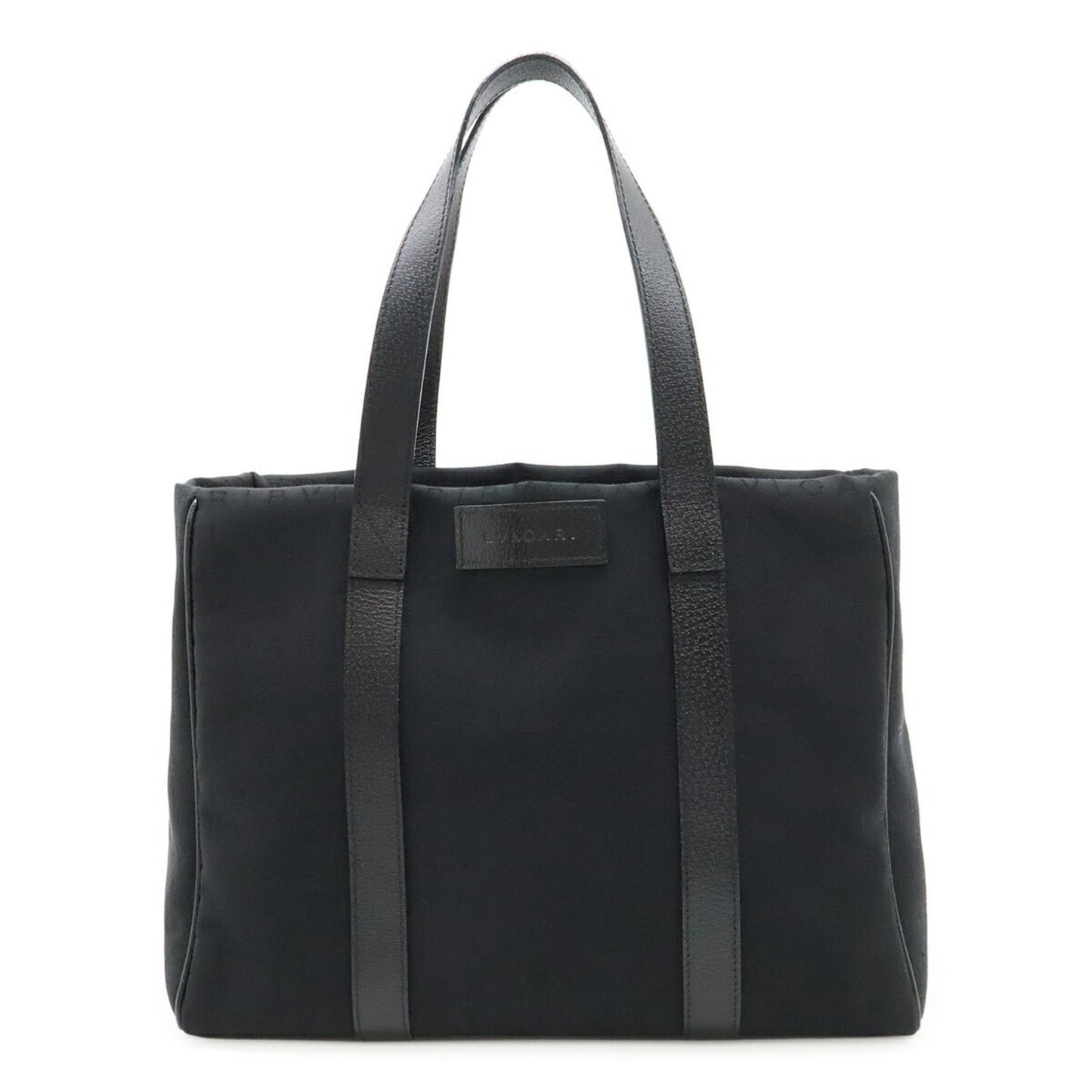 Bvlgari Canvas Black Handbags