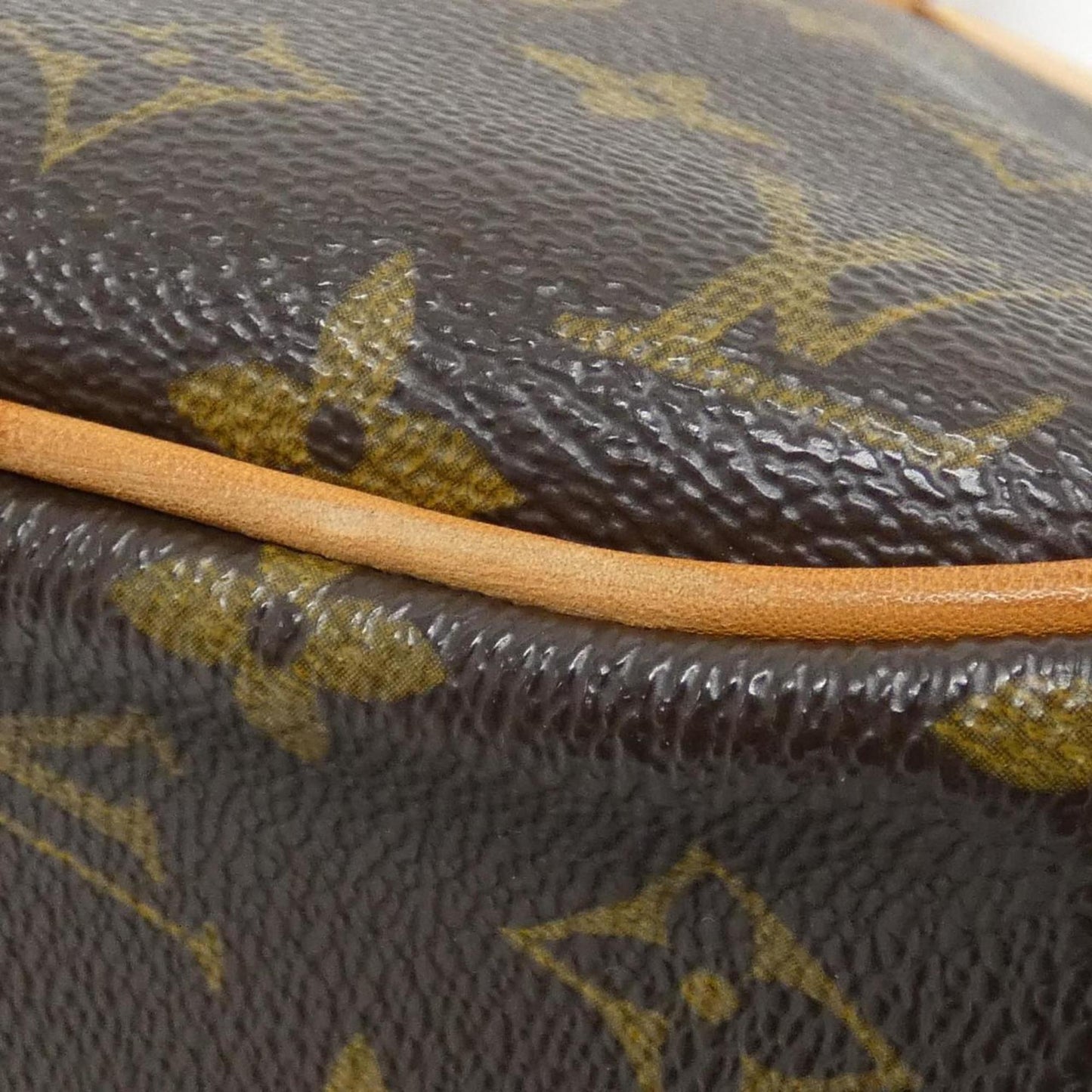 Louis Vuitton Coated Canvas Brown Handbags