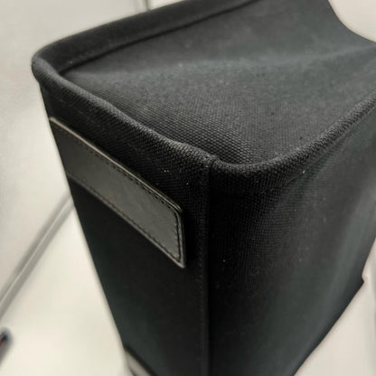 Versace Canvas Black Tote Bags