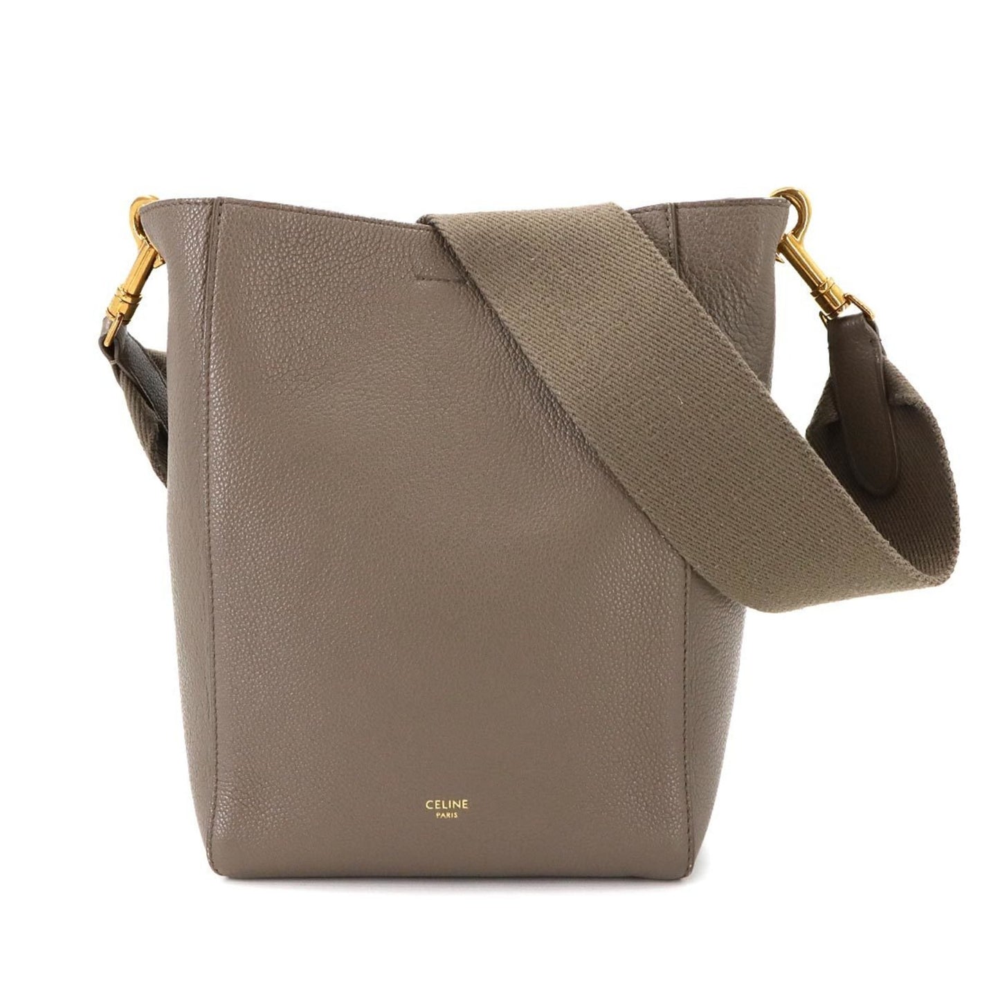 Celine Others Gray Shoulder Bags