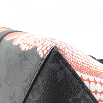 Louis Vuitton Coated Canvas Black Handbags