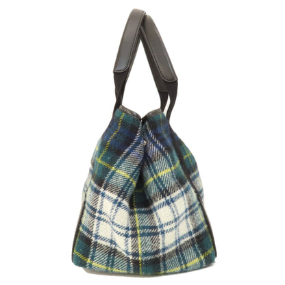 Balenciaga Wool Green Handbags