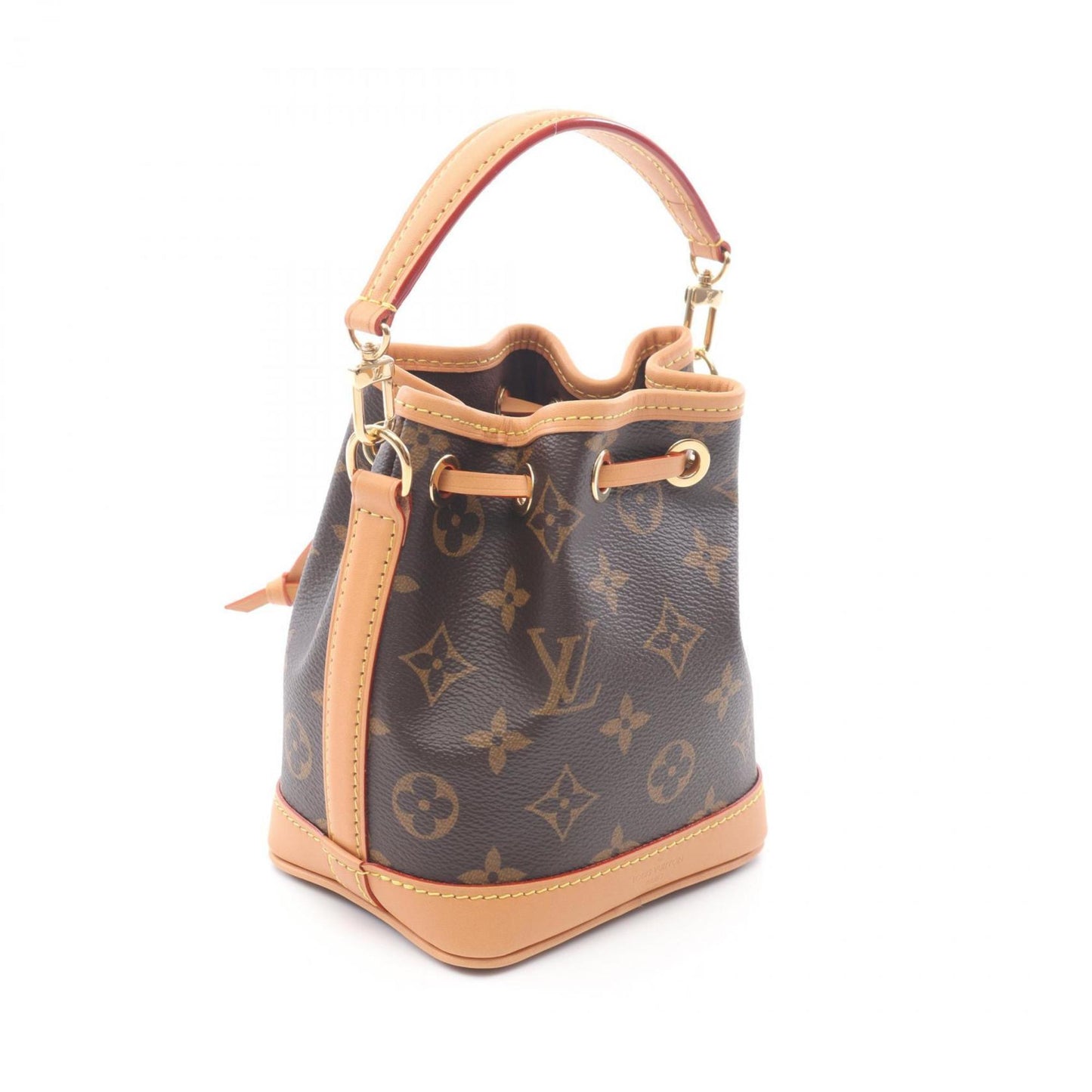 Louis Vuitton Coated Canvas Brown Handbags