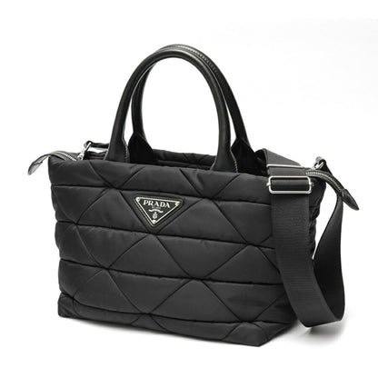 Prada Nylon Black Tote Bags