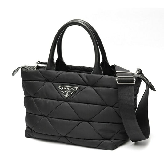 Prada Nylon Black Tote Bags