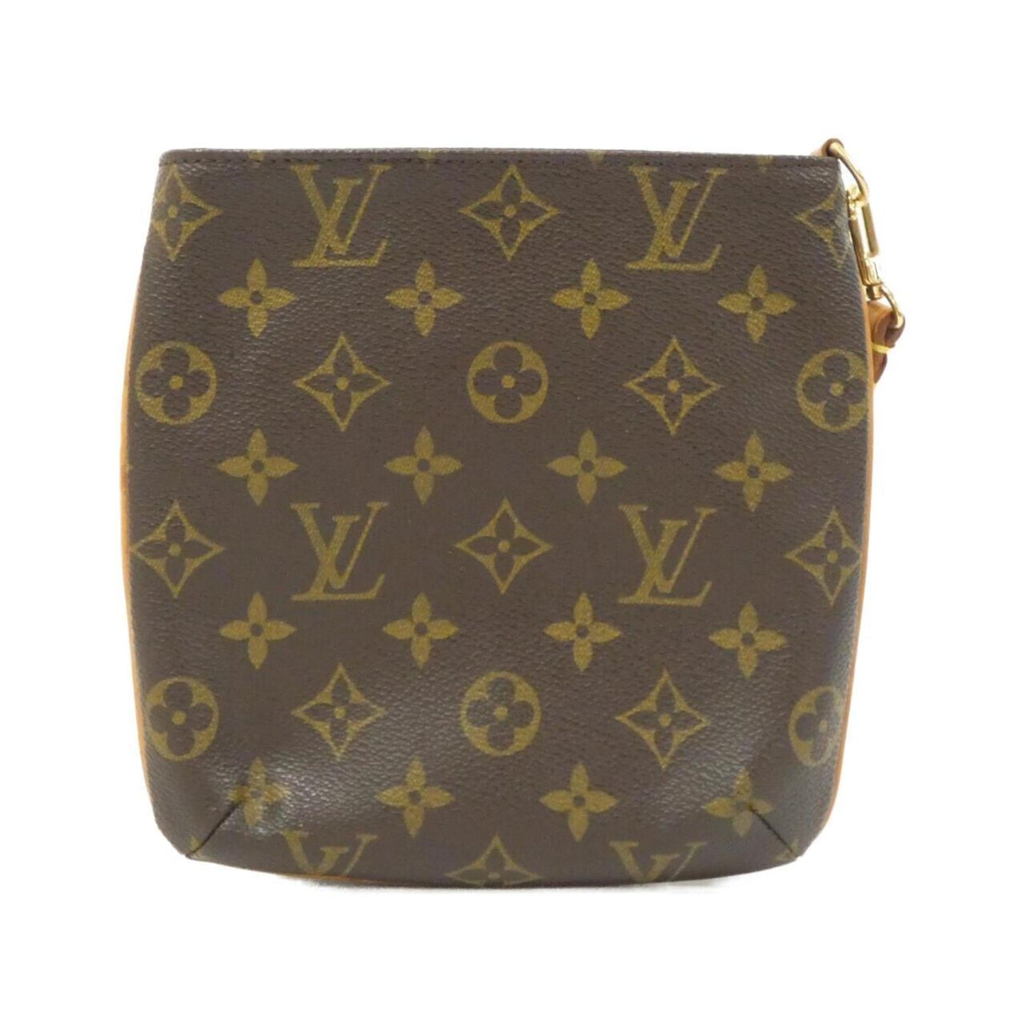 Louis Vuitton Coated Canvas Brown Handbags