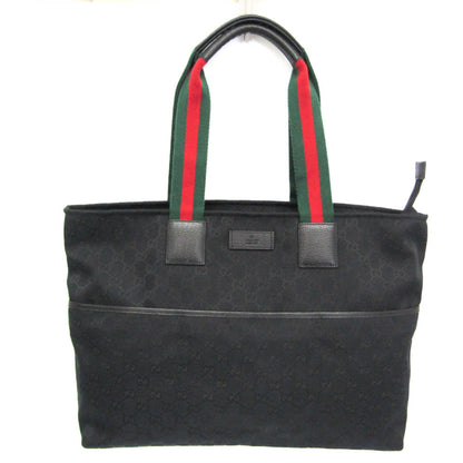 Gucci Canvas Black Tote Bags