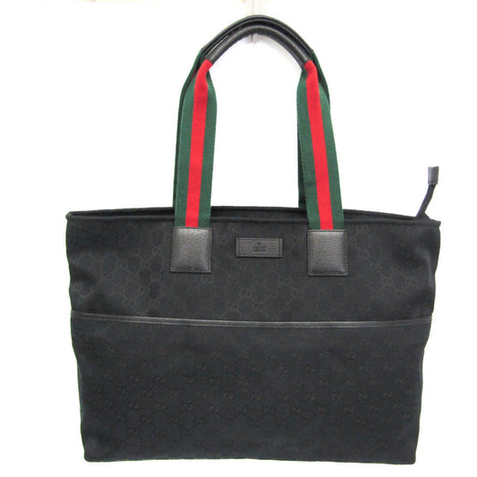 Gucci Canvas Black Tote Bags