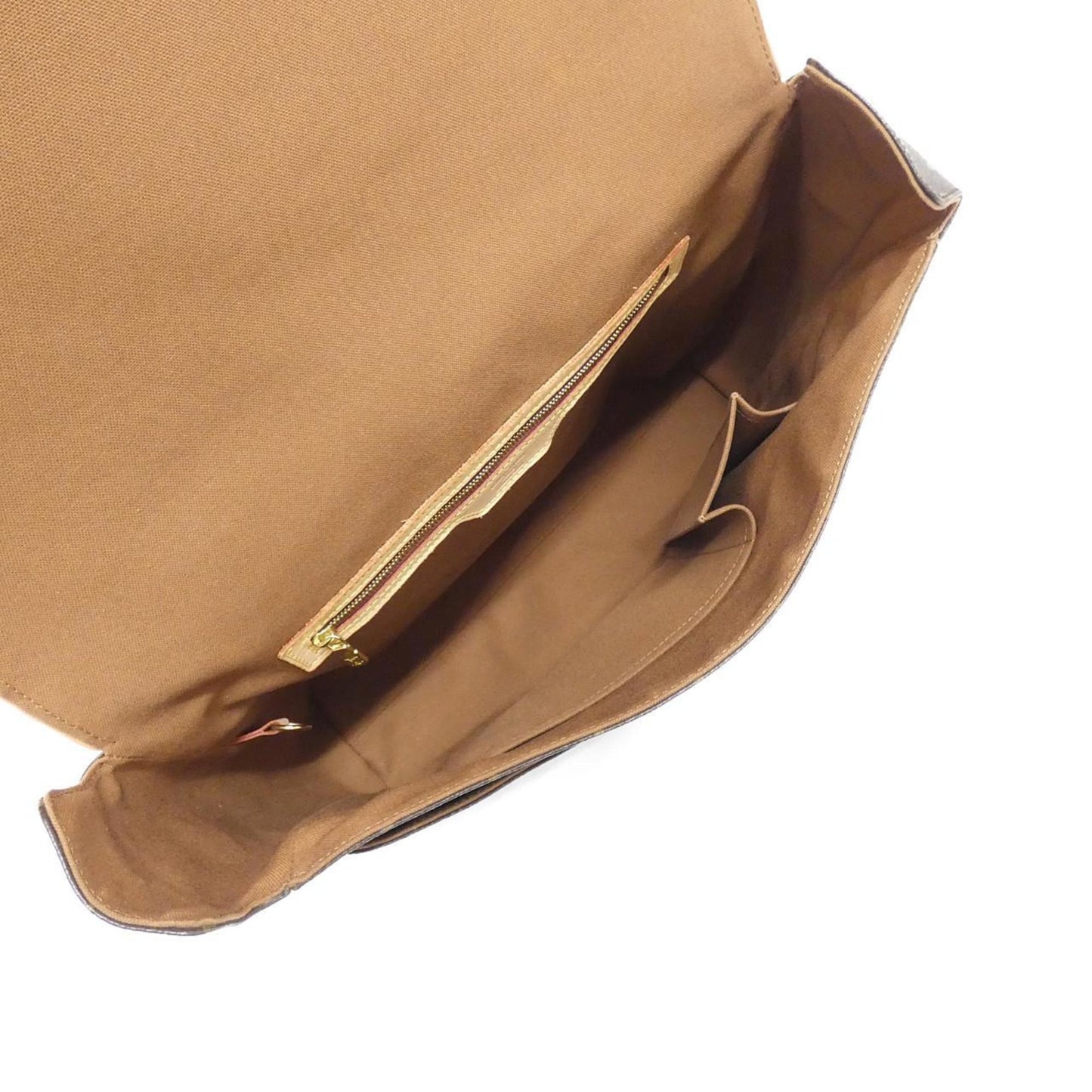 Louis Vuitton Monogram Canvas Brown Shoulder Bags