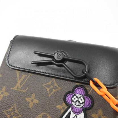 Louis Vuitton Coated Canvas Brown Shoulder Bags