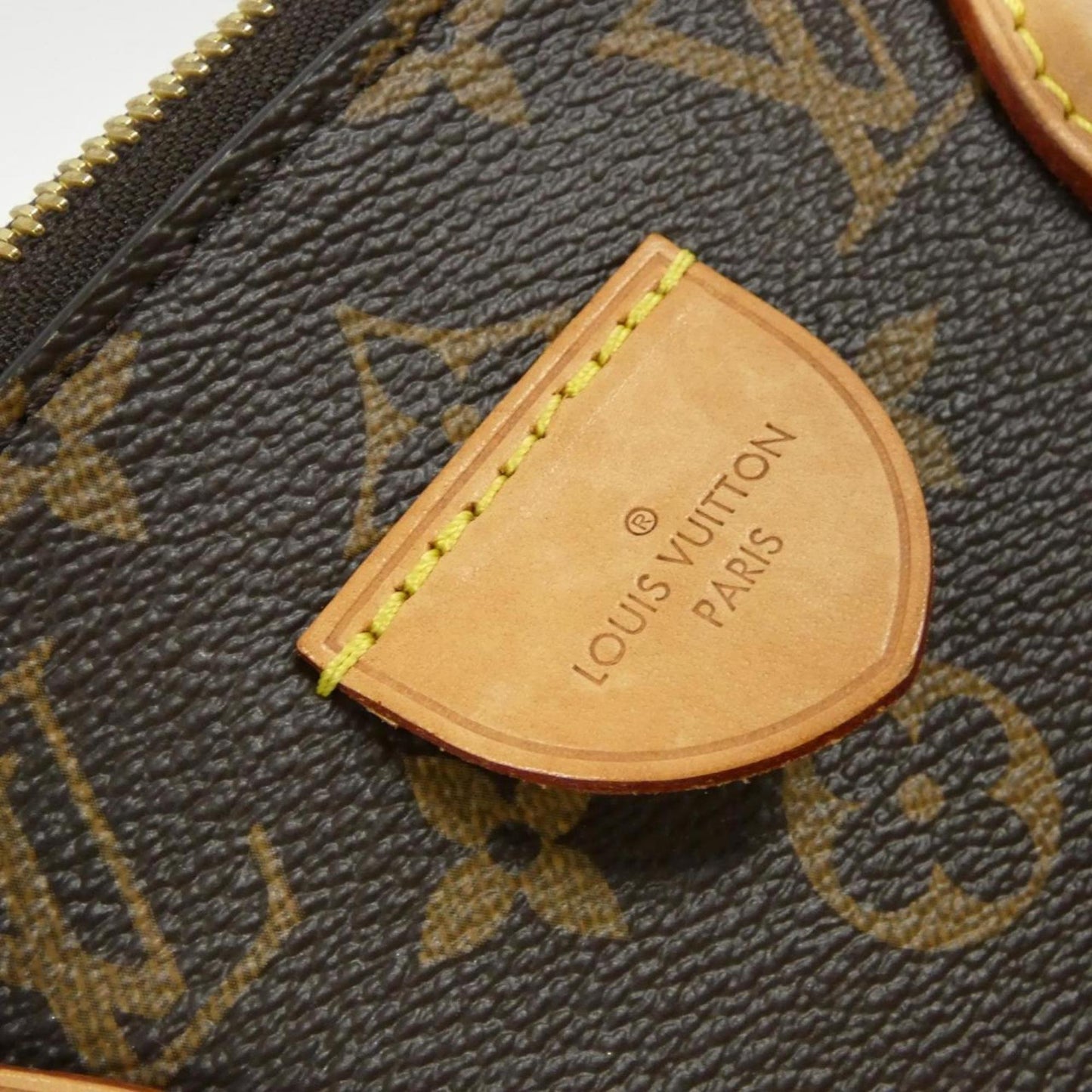 Louis Vuitton Coated Canvas Brown Handbags